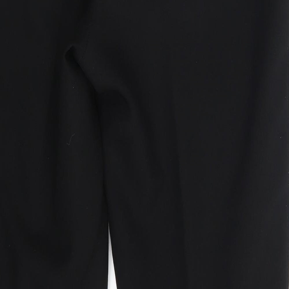Primark Womens Black Chino Trousers Size 8 L26 in