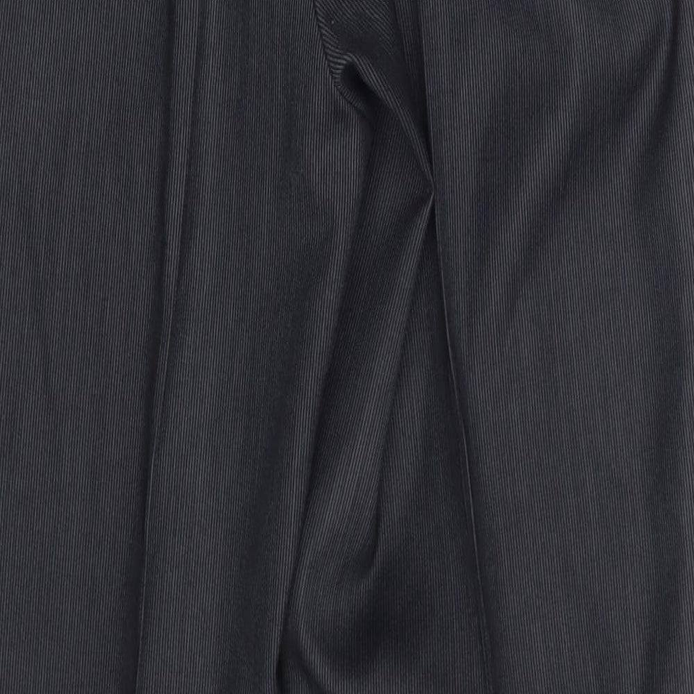 Preworn Mens Black Trousers Size 30 in L27 in