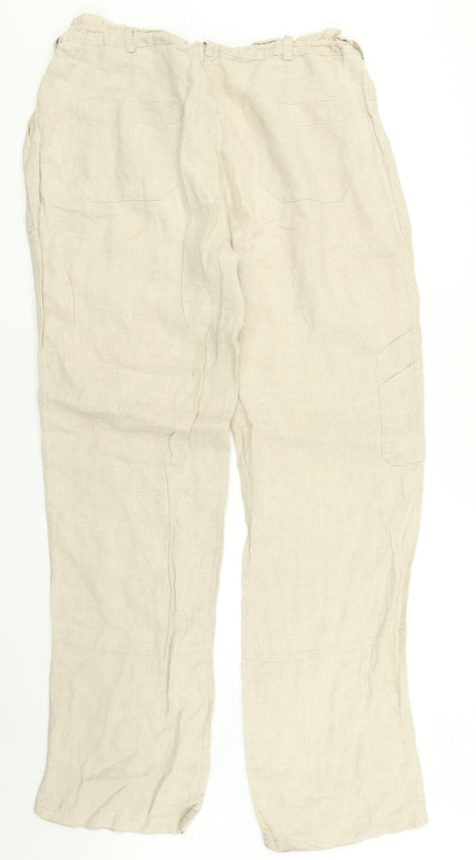 Mastro Store Womens Brown Trousers Size XL L33 in