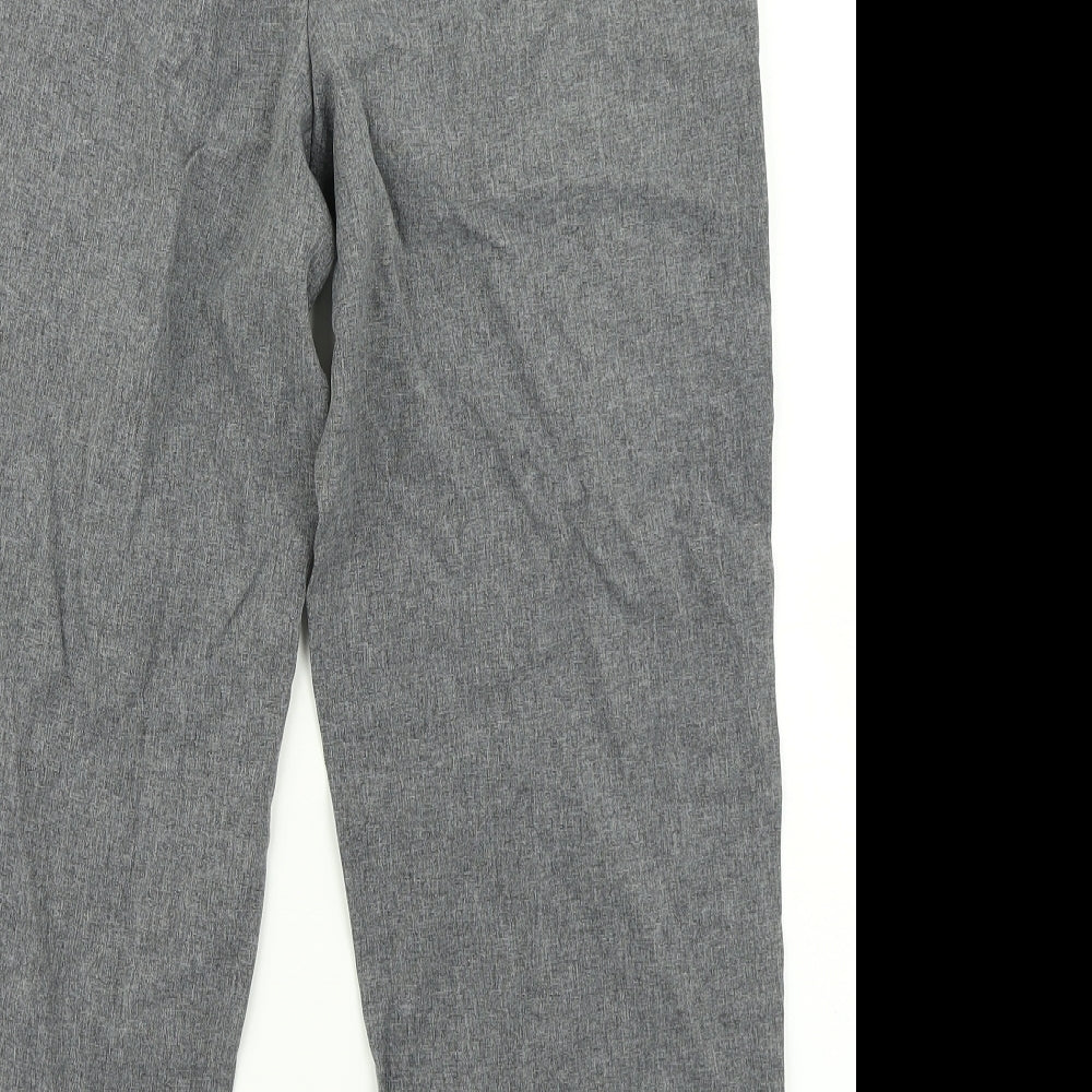 Bonmarché Womens Grey Dress Pants Trousers Size 10 L22 in