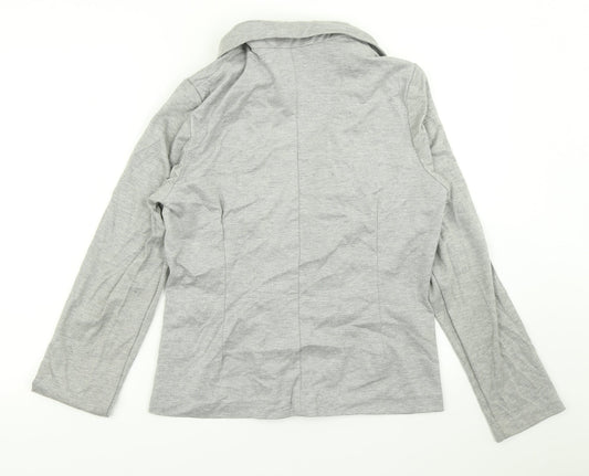 Atmosphere Womens Grey Striped Jacket Blazer Size 16
