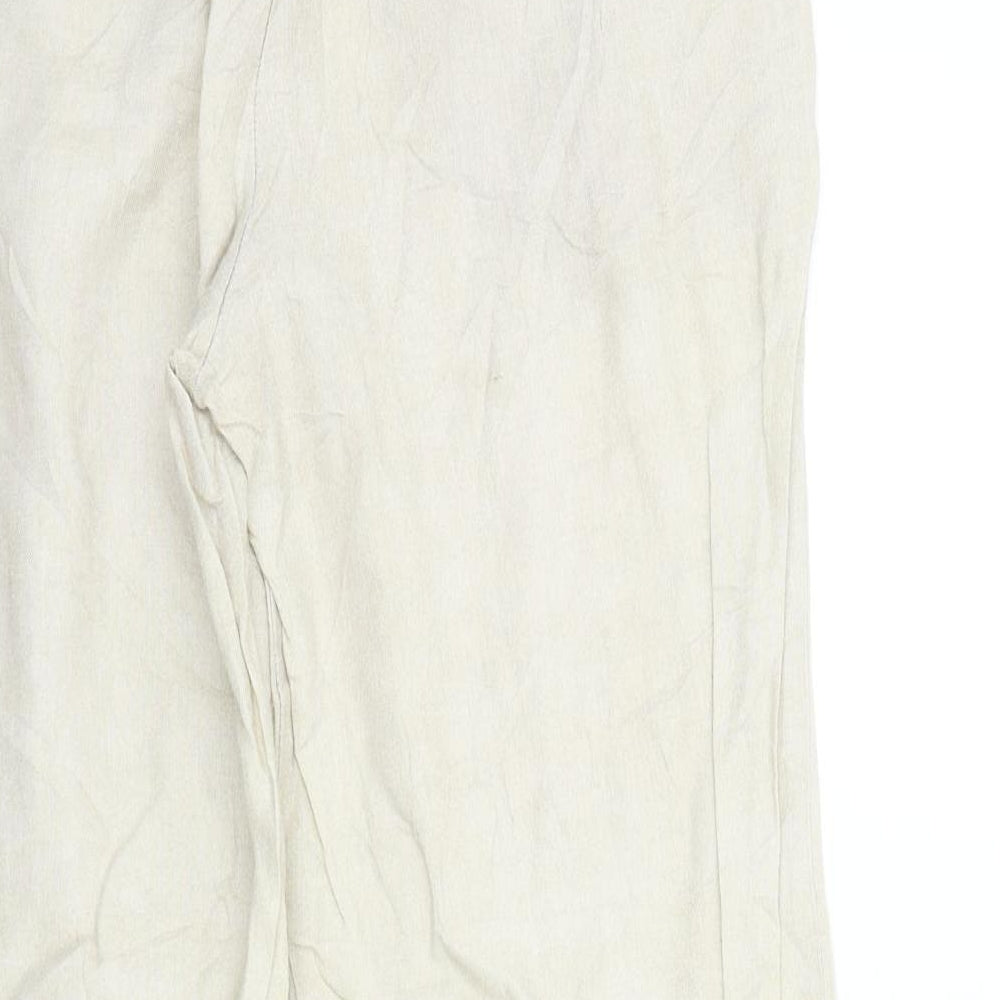 PROMISE Womens Beige Trousers Size 36 L26 in