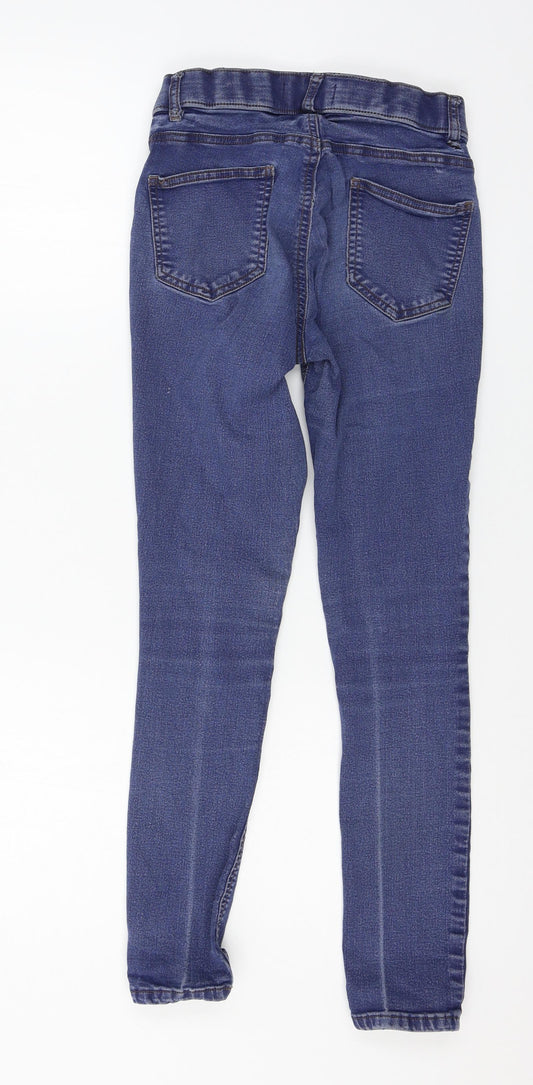 George Womens Blue Denim Skinny Jeans Size 10 L27 in