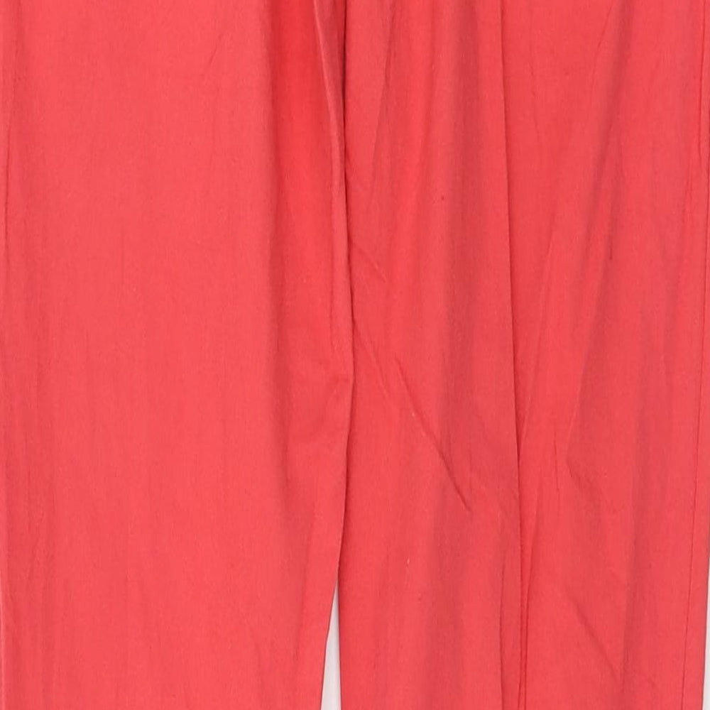 Preworn Womens Pink Trousers Size 28 in L27 in