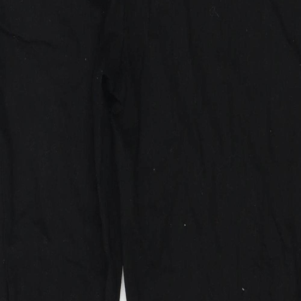 Atmosphere Womens Black Trousers Size 10 L26 in