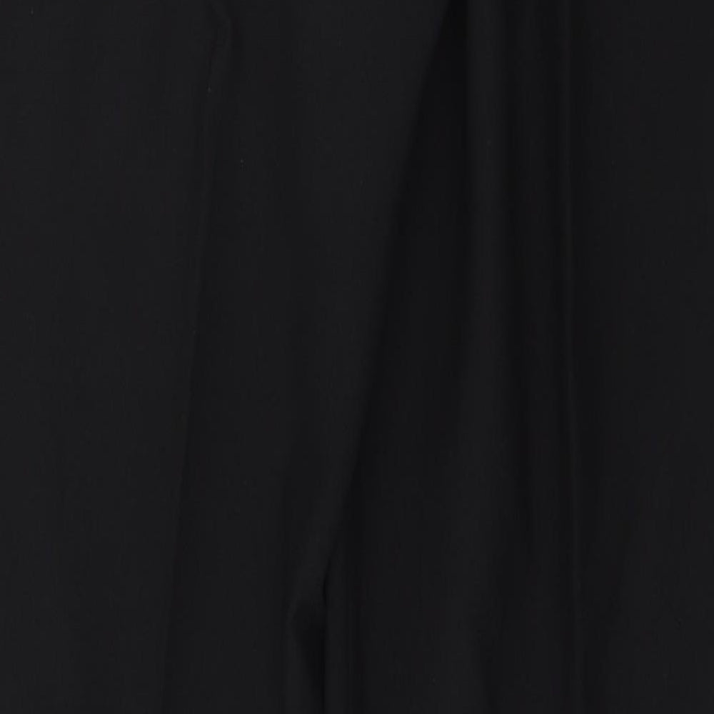 George Womens Black Trousers Size 12 L27 in