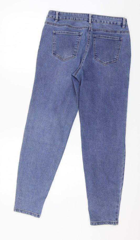 Matalan Womens Blue Denim Skinny Jeans Size 10 L28 in