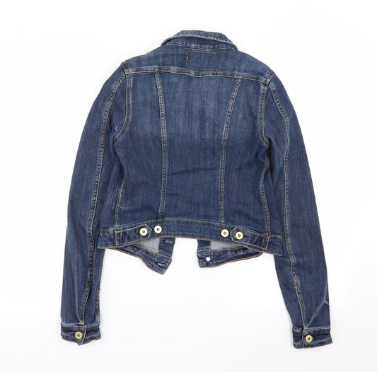 H&M Womens Blue Jacket Size 6