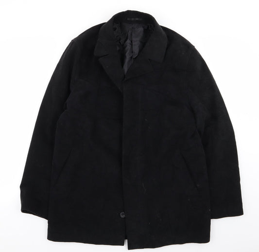 burton menswear Mens Black Jacket Coat Size S
