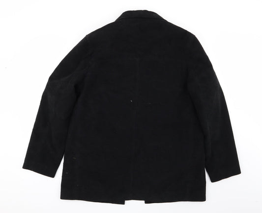 burton menswear Mens Black Jacket Coat Size S