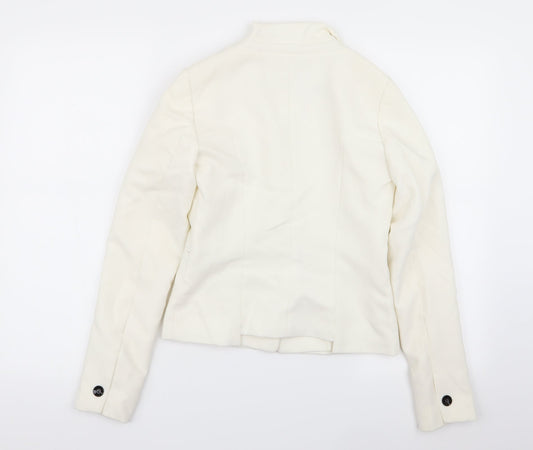 Primark Womens White Jacket Blazer Size 6