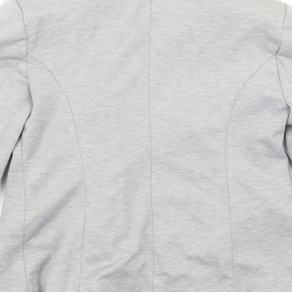 Primark Womens Grey Jacket Blazer Size 6