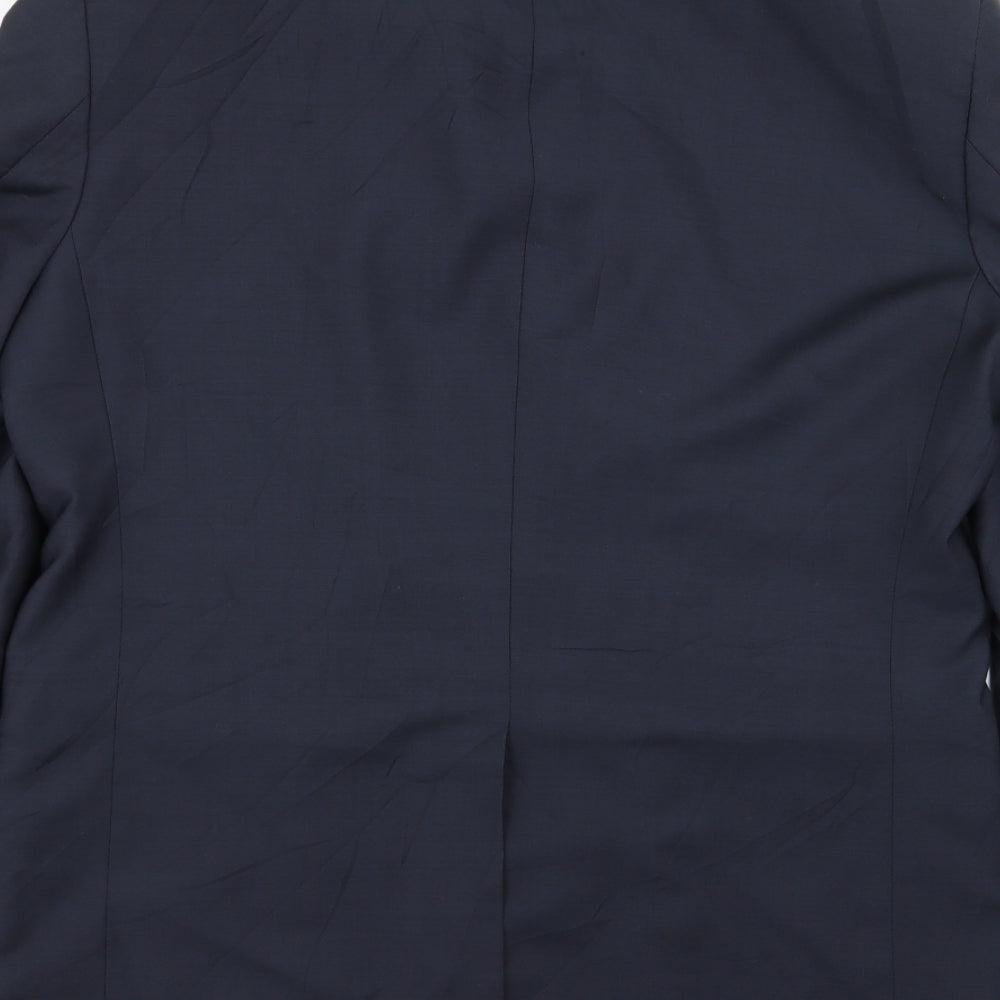 M&S Mens Blue Jacket Blazer Size 38