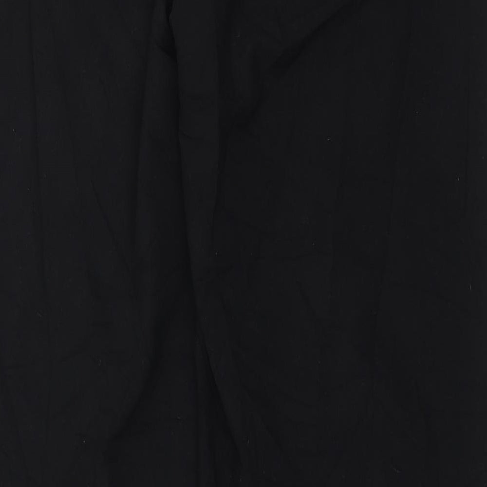 Marks and Spencer Womens Black Trousers Size 10 L30 in
