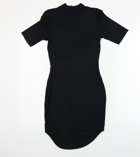 Missguided Womens Black Bodycon Size 8