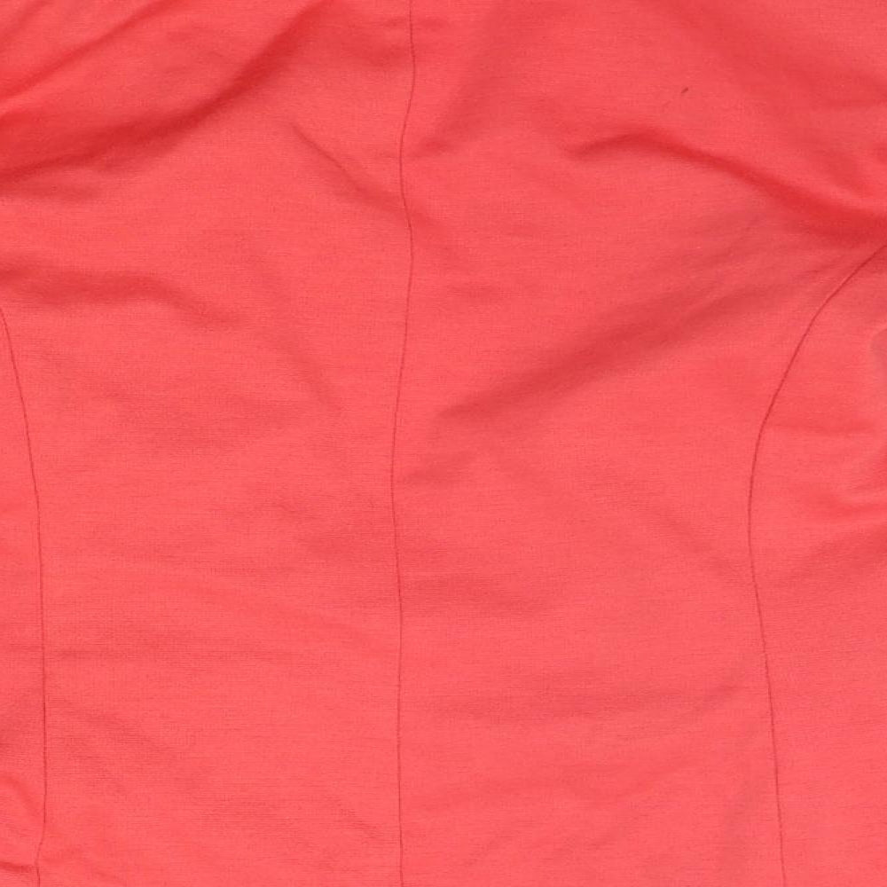 Atmosphere Womens Orange Jacket Suit Jacket Size 6