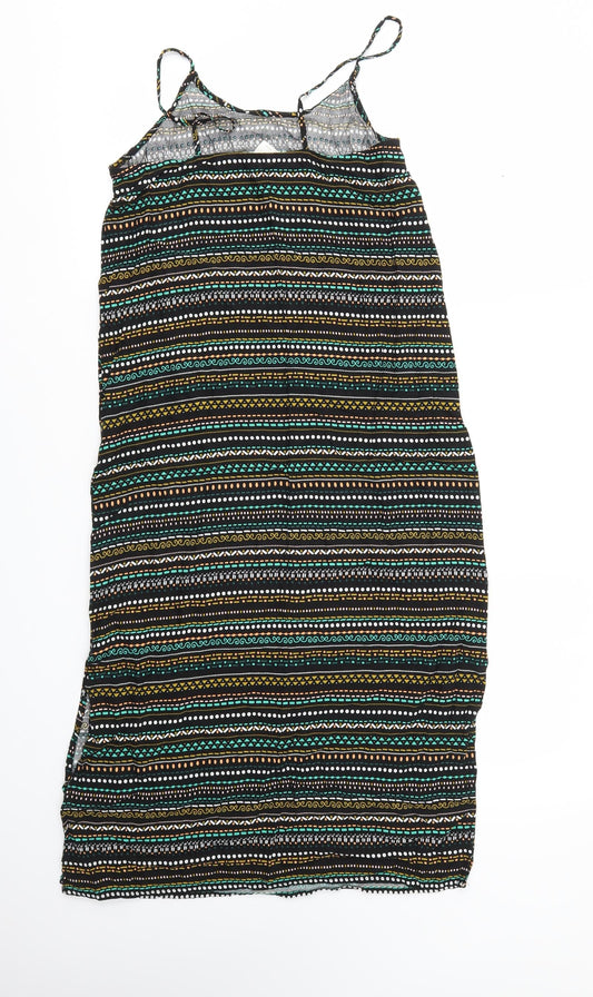 H&M Womens Multicoloured Fit & Flare Size 4