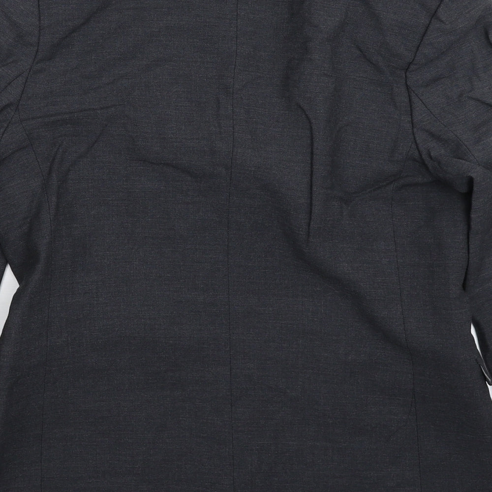 Marks and Spencer Womens Grey Jacket Suit Jacket Size 10
