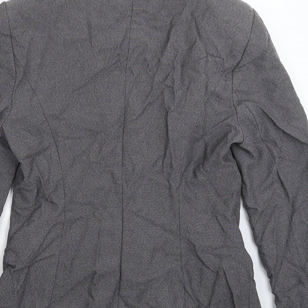 Papaya Womens Grey Jacket Blazer Size 12