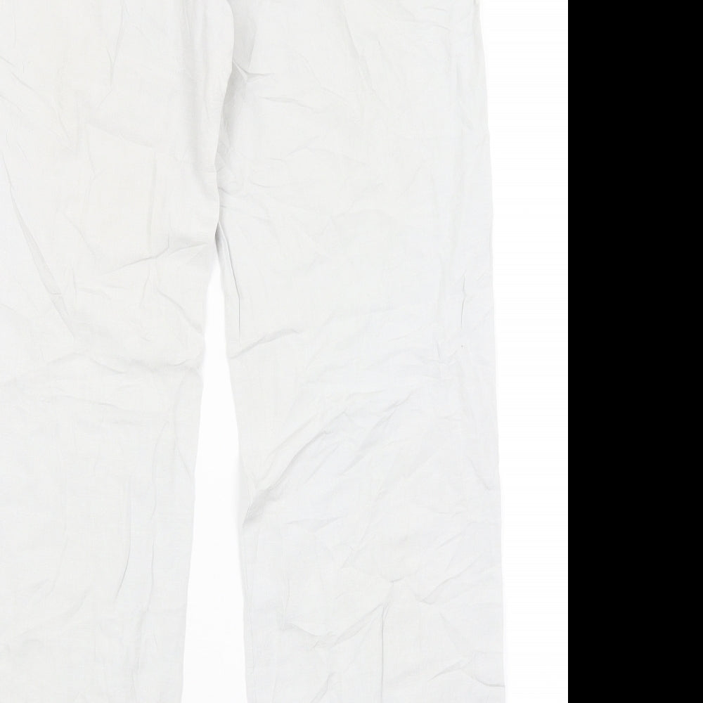 Solar Womens Grey Trousers Size 14 L31 in