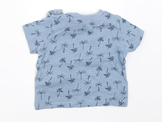 Primark Boys Blue Basic T-Shirt Size 3-6 Months