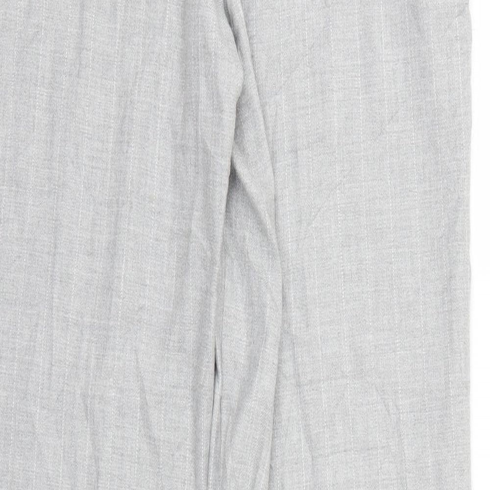 Preworn Womens Grey Trousers Size 10 L24 in