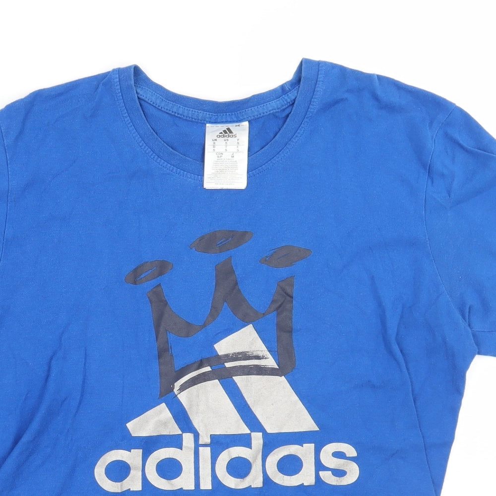 adidas Mens Blue T-Shirt Size S