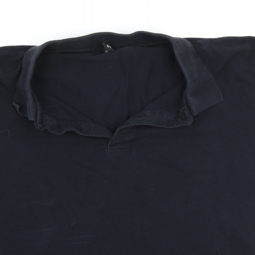 Donnay Mens Black Polo Size M