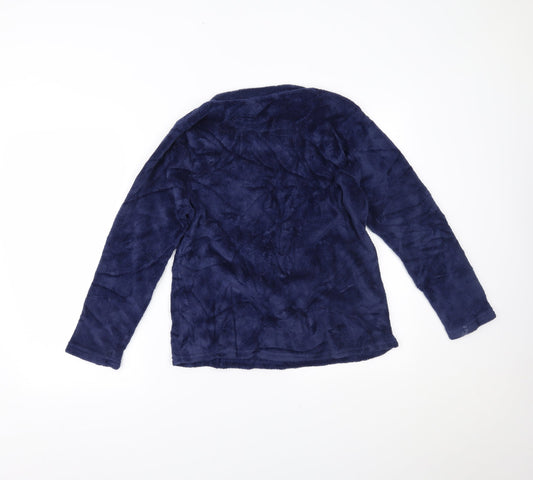 Just Like You Womens Blue Top Pyjama Top Size M