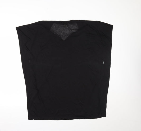 H&M Womens Black Basic T-Shirt Size M