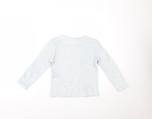 Love Sleep Girls Blue Top Pyjama Top Size 9-10 Years
