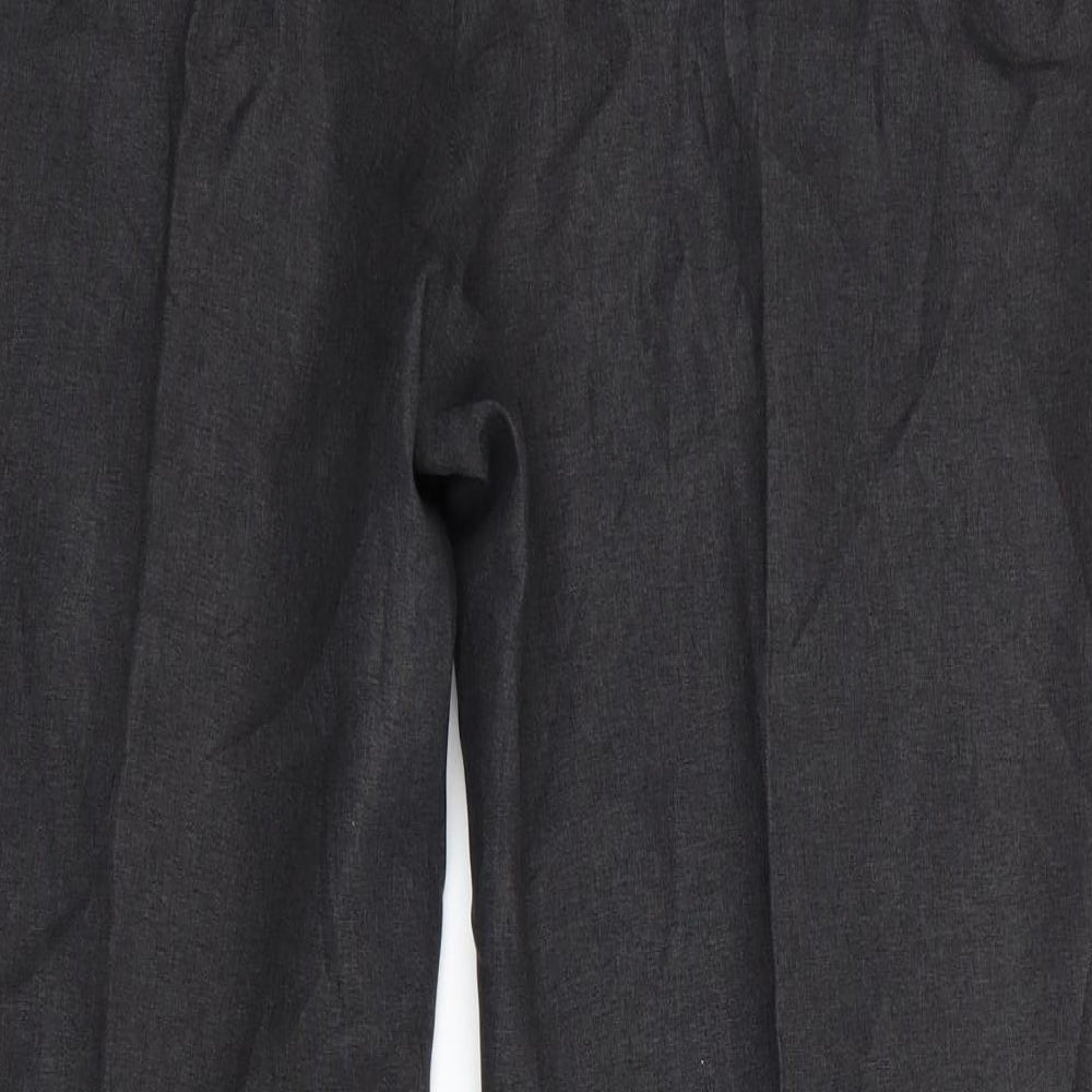 Marks and Spencer Womens Grey Trousers Size 16 L30 in
