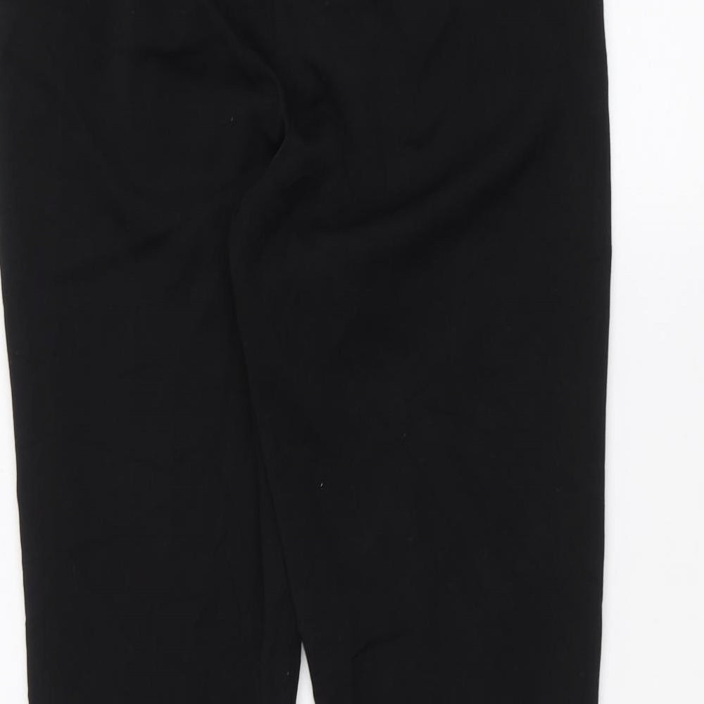 TU Womens Black Trousers Size 12 L28 in