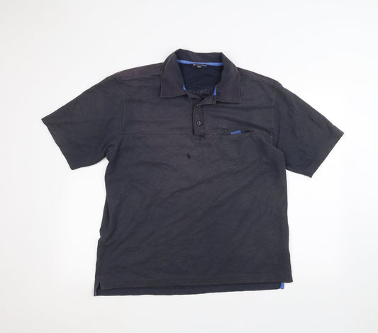 Marks and Spencer Mens Blue Polo Size M