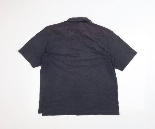 Marks and Spencer Mens Blue Polo Size M
