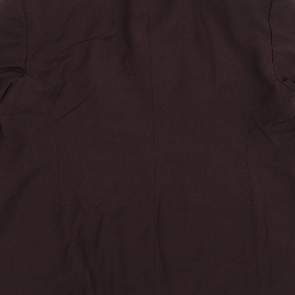 whimsy Womens Purple Jacket Size 18