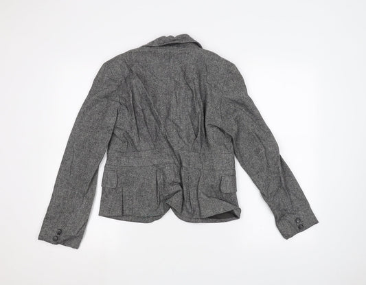French Connection Womens Grey Jacket Size 12