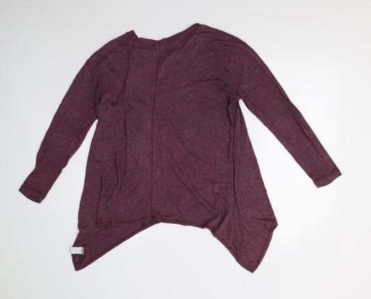 AnyBody Womens Pink Pullover Jumper Size L