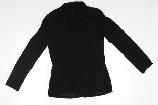 Warehouse Womens Black Jacket Blazer Size 10