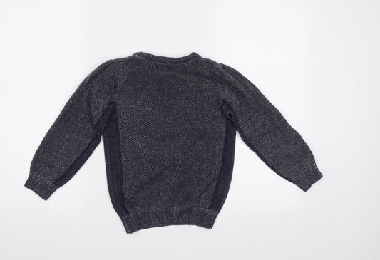 George Boys Blue Pullover Jumper Size 6-7 Years