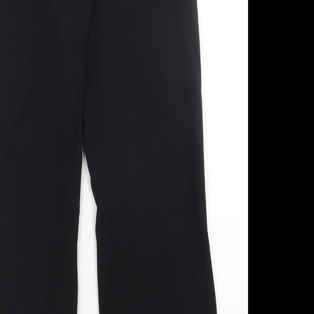 George Womens Black Trousers Size 10 L28 in