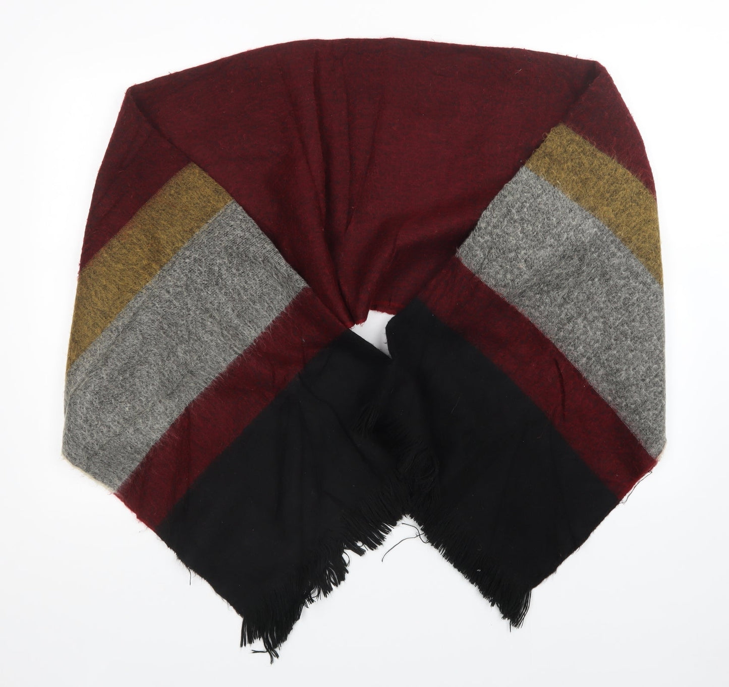 Atmosphere Womens Multicoloured Striped Shawl/Wrap