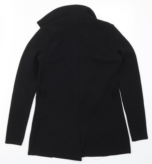 PRETTYLITTLETHING Womens Black Jacket Size 10