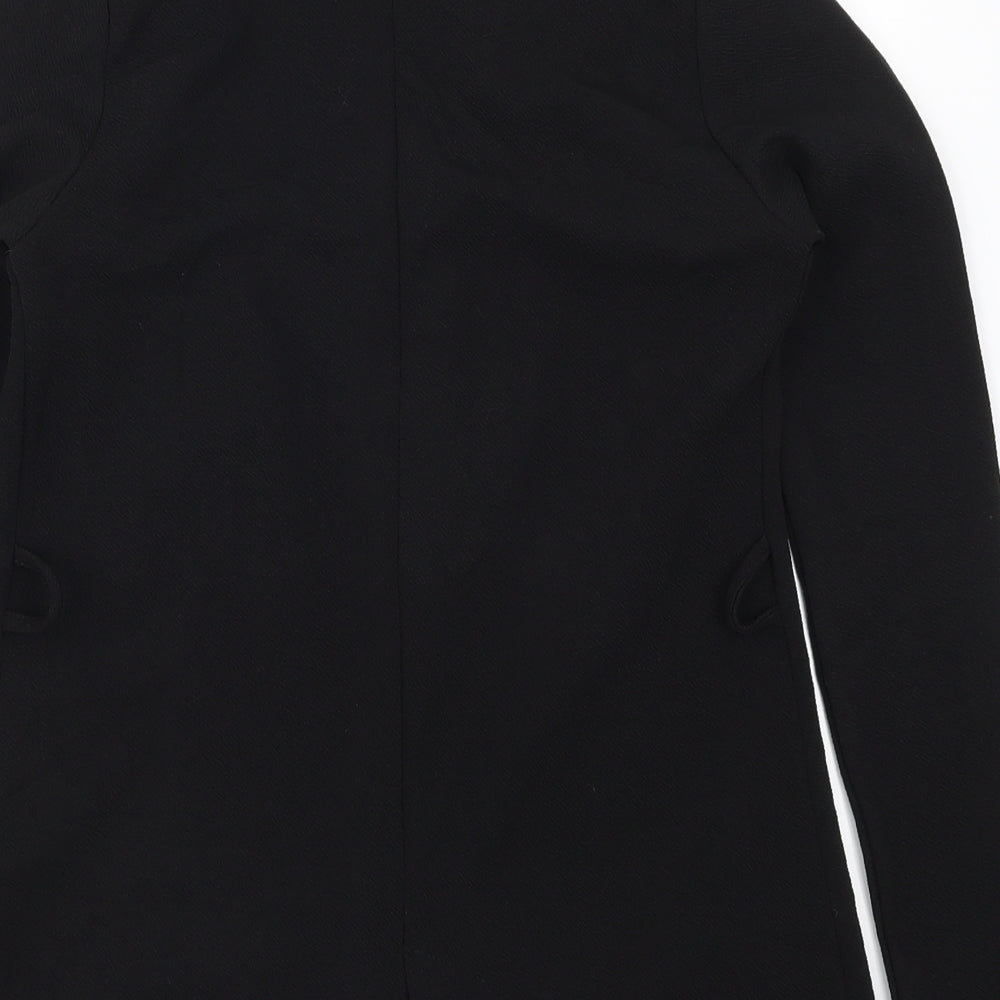 PRETTYLITTLETHING Womens Black Jacket Size 10