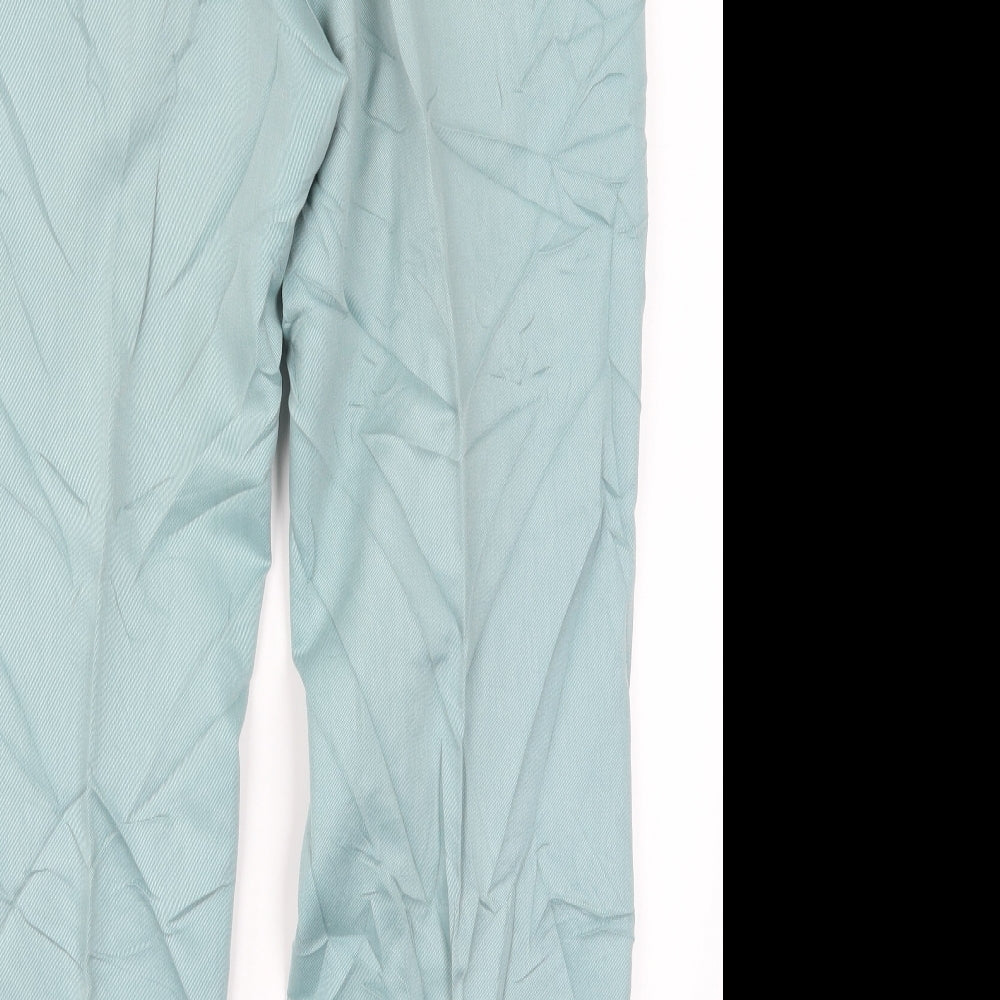 Marks and Spencer Mens Blue Trousers Size 34 L31 in