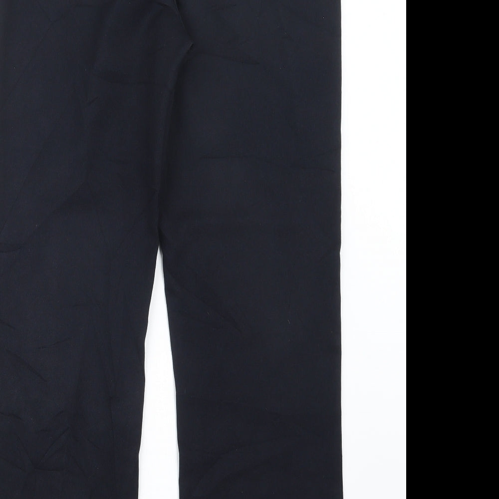 Isle Womens Blue Trousers Size 10 L27.5 in