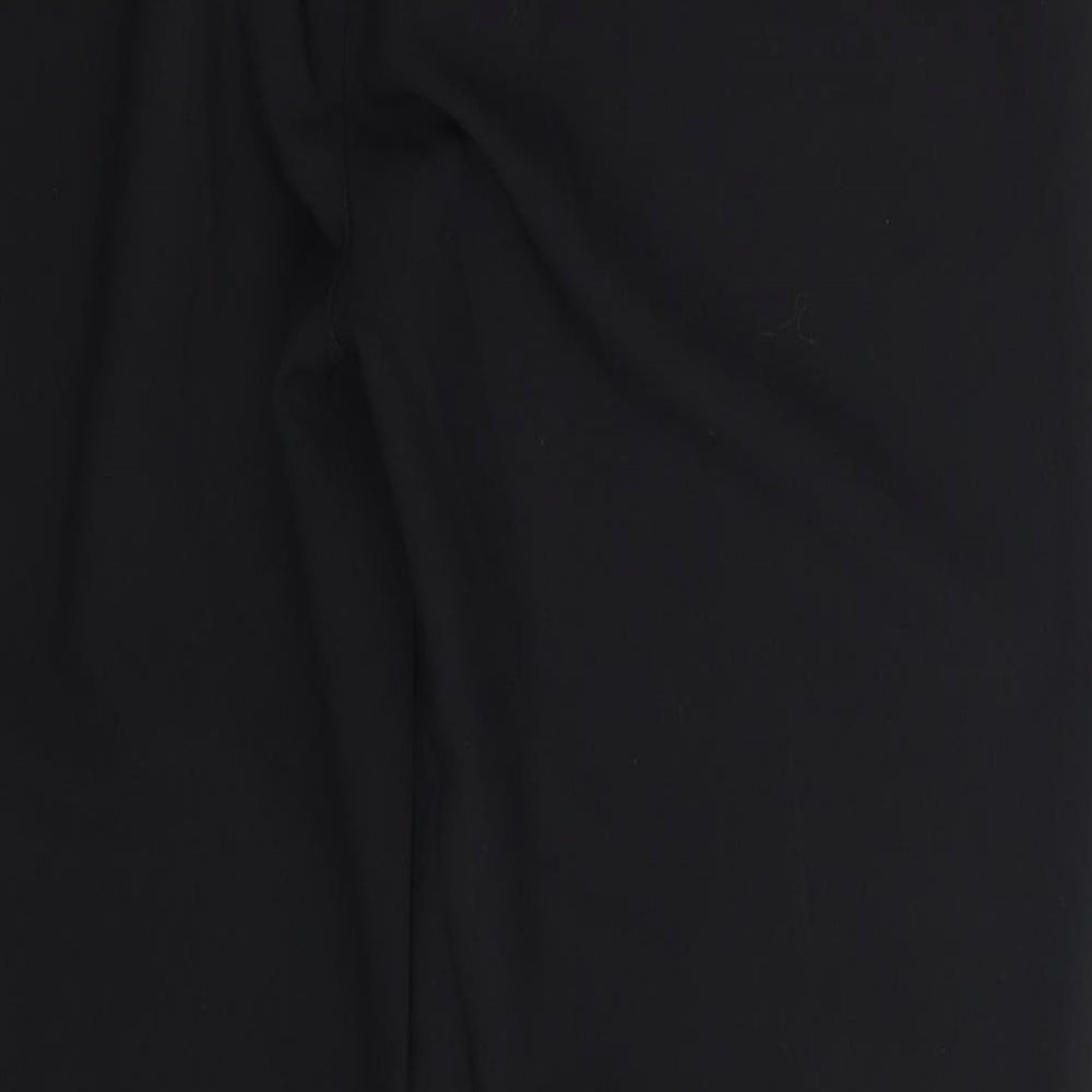 Preworn Womens Black Dress Pants Trousers Size 14 L27 in