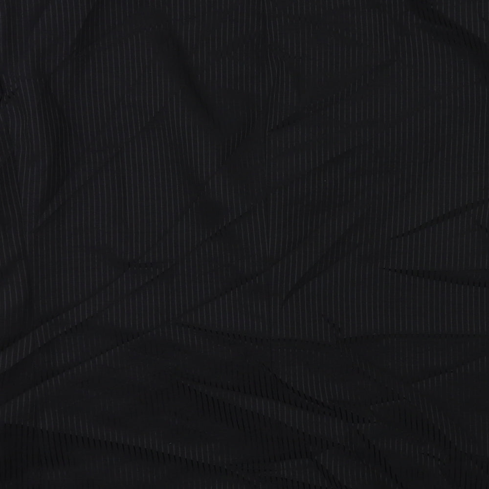 MASTERHAND Mens Black Striped Jacket Suit Jacket Size 44
