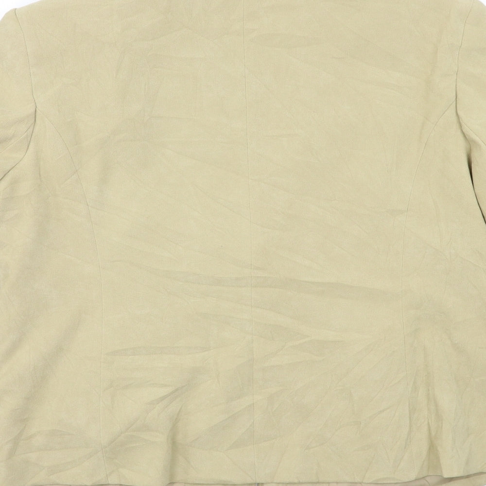 Bonmarché Womens Beige Overcoat Coat Size 14