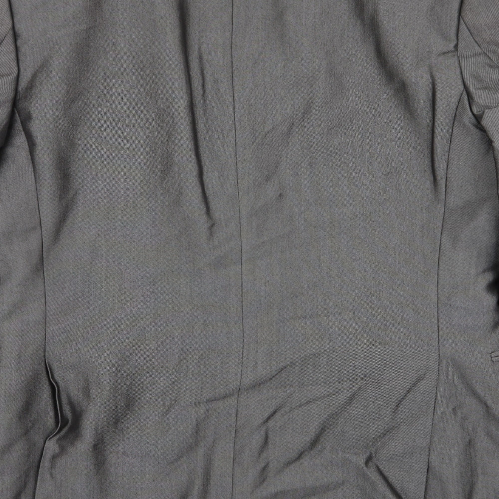 Peter Werth Mens Grey Jacket Blazer Size 40